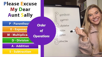 LEARN MATH AT HOME - 6th Grade - Order of Operations (PEMDAS)