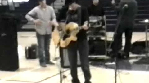 Jordan Sims at Geraldine High School talent show