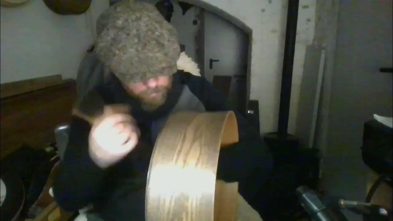 Bodhran Christian Hedwitschak Rebellion Drum synthetic drum head YouTube