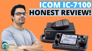 Best Multiband ICOM Ham Radio! ICOM IC7100 HONEST REVIEW!