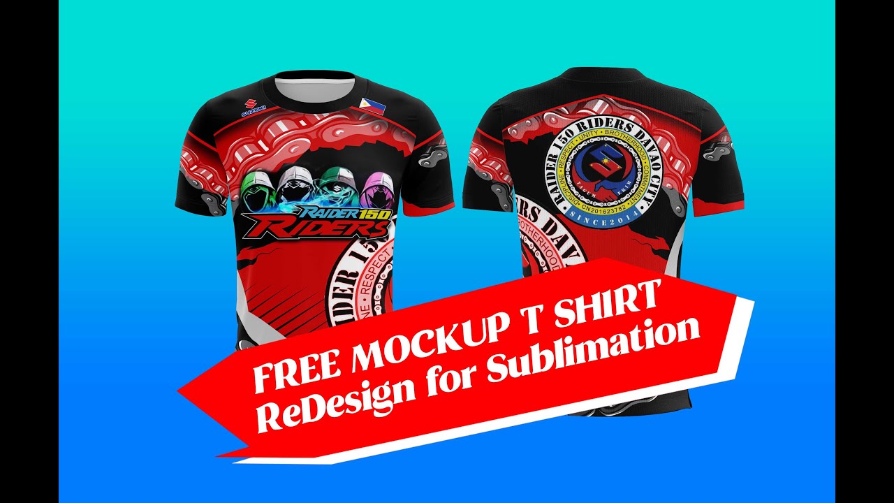 Download FREE MOCKUP T SHIRT/ Re-Design Sublimation print - YouTube