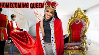 I DECIDED TO RUN FOR HOMECOMING QUEEN. IM KIND OF NERVOUS