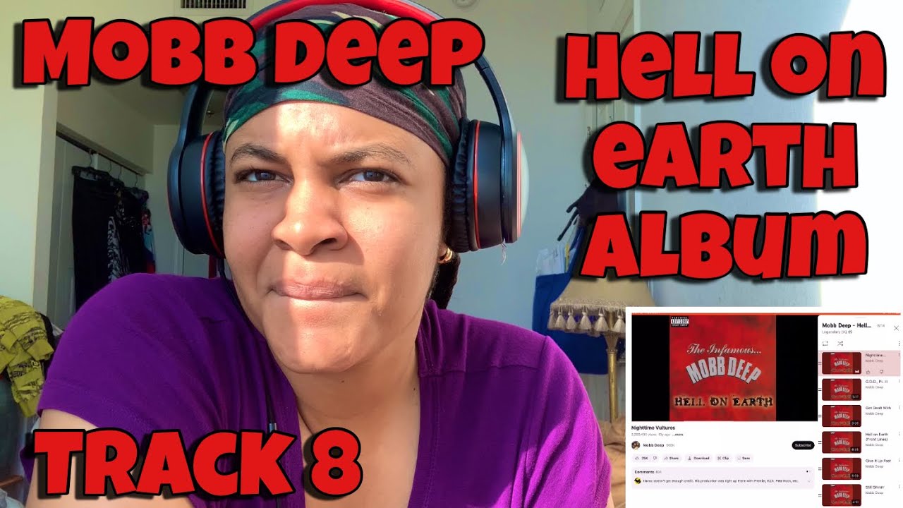 MOBB DEEP “ HELL ON EARTH ALBUM REACTION TRACK 8 “ NIGHTTIME VULTURES “