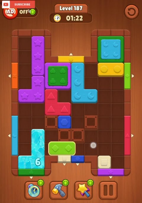 How Hard Is Wood Block Jam Level 187? Let’s Find Out! - YouTube