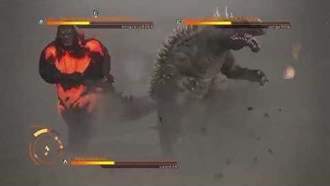 Godzilla PS4 - Online Battle Anguirus Vs Burning Godzilla Vs Super Mechagodzilla