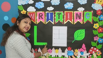 Let Us Learn to Write the Alphabets - Letter 