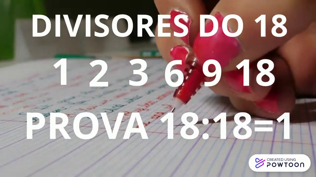 Divisores do 18 - YouTube