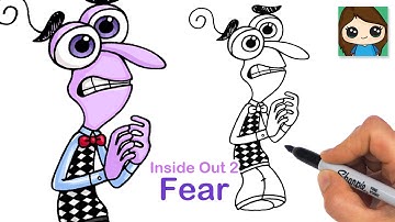 How to Draw Fear | Inside Out 2 (New)
