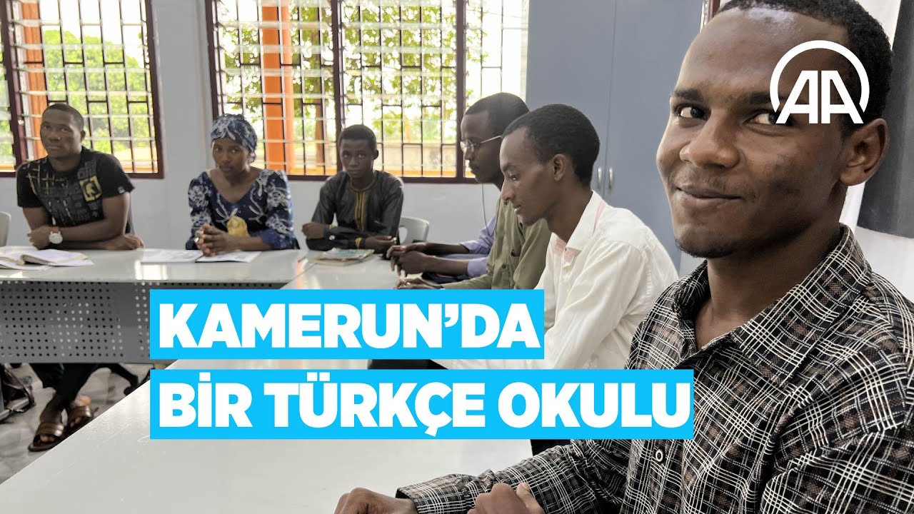 Kamerun'un ilk Türkçe kursunun öğrencileri artık Türkçe konuşuyor