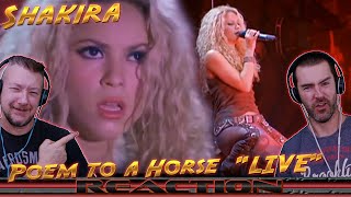 Poem to a Horse ''LIVE'' Shakira Reaction - (from Live & Off the Record)