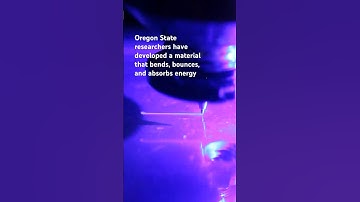 A new material that bends, bounces, and absorbs energy