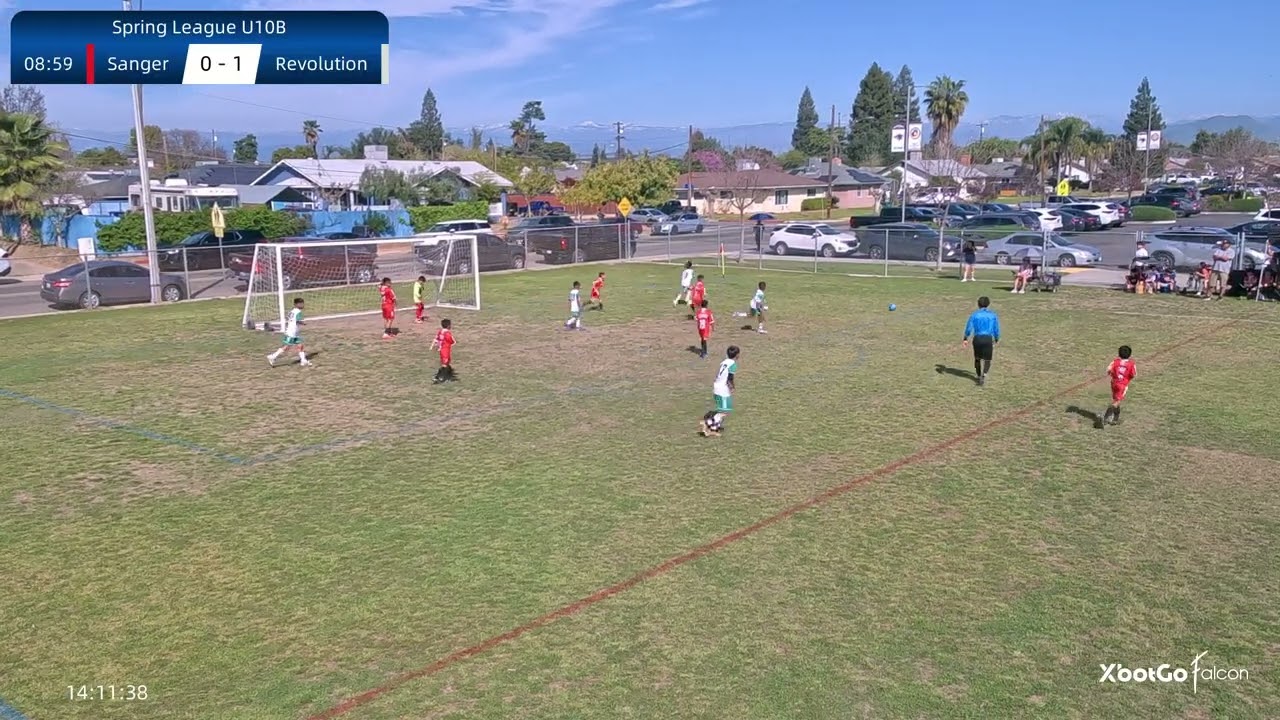 Revolution AT u10 vs Sanger 1st half-SL 2026 G1