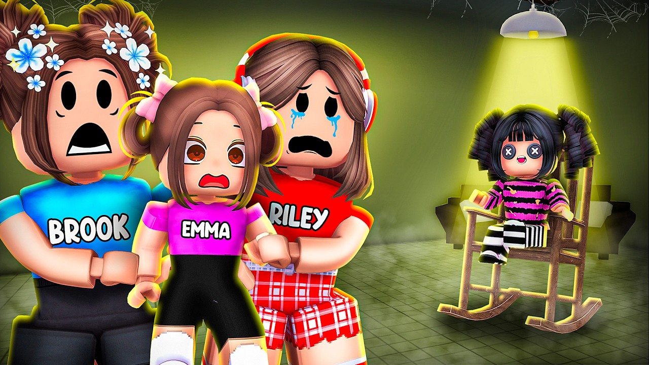 The Full Story Of Our HAUNTED DOLL In Roblox Snapchat!!
