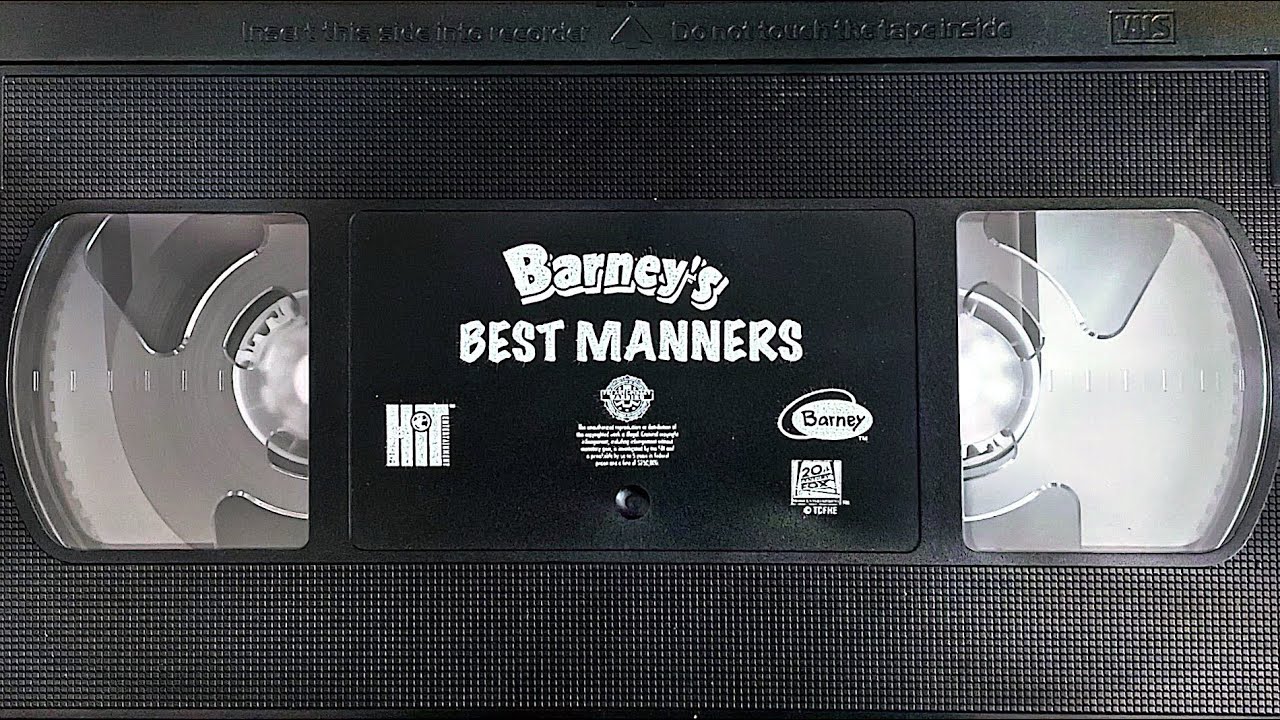 Barney’s Best Manners: Your Invitation To Fun! EXTREMELY RARE 2006 VHS
