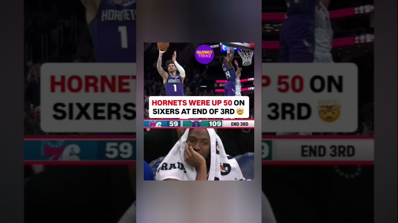 When you're up by 50 on the 76ers... and it's not even the 4th. 😅