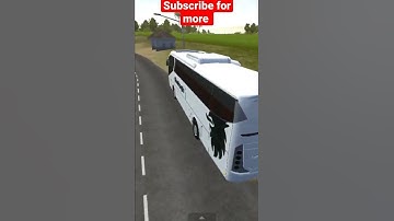 #shorts | SKS Scania bus Mod | BUSSID | Speed testing of bus | Android game | 3d graphics | Bus mod