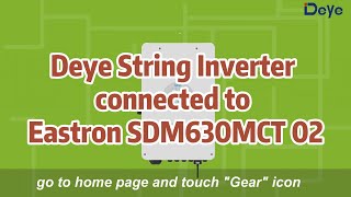 Deye Hybrid Inverter Quick Setup Guide Video 02