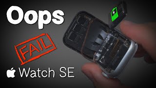 Attempting To Replace An Apple Watch SE Battery (And Failing)