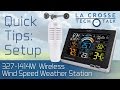 327-1414W Quick Tips: Setup