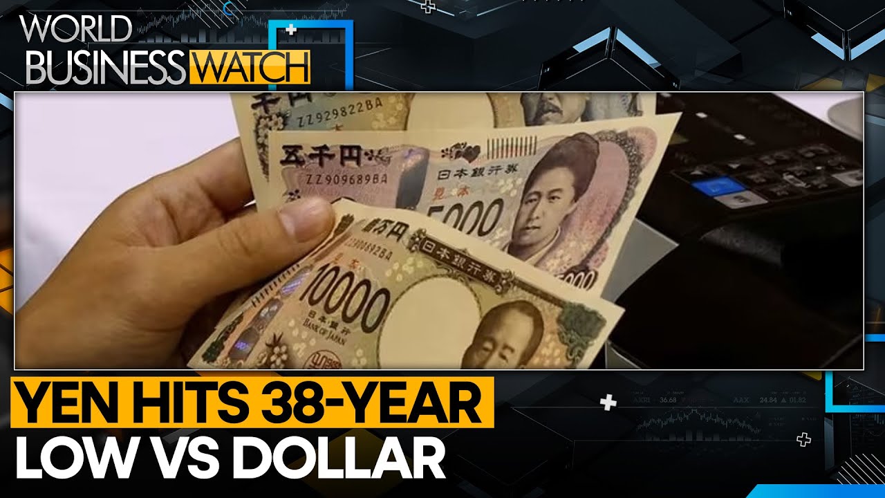 Yen drops to weakest level since 1986 against US Dollar | World Business  Watch | WION