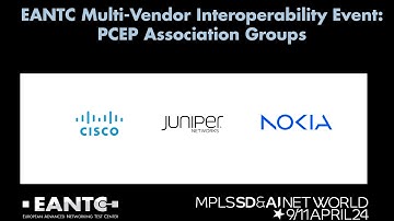 PCEP Association Groups - EANTC Multi-Vendor Interop Showcase at MPLS SDN 2024