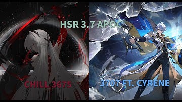 First official Cyrene tryout | HSR 3.7 Apocalyptic Shadow clear | 7382 score