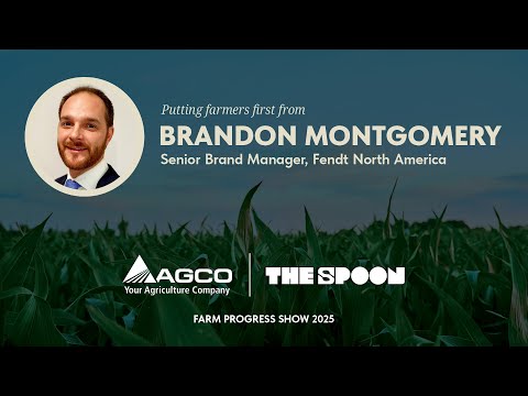Brandon Montgomery on The Spoon at Farm Progress Show 2025