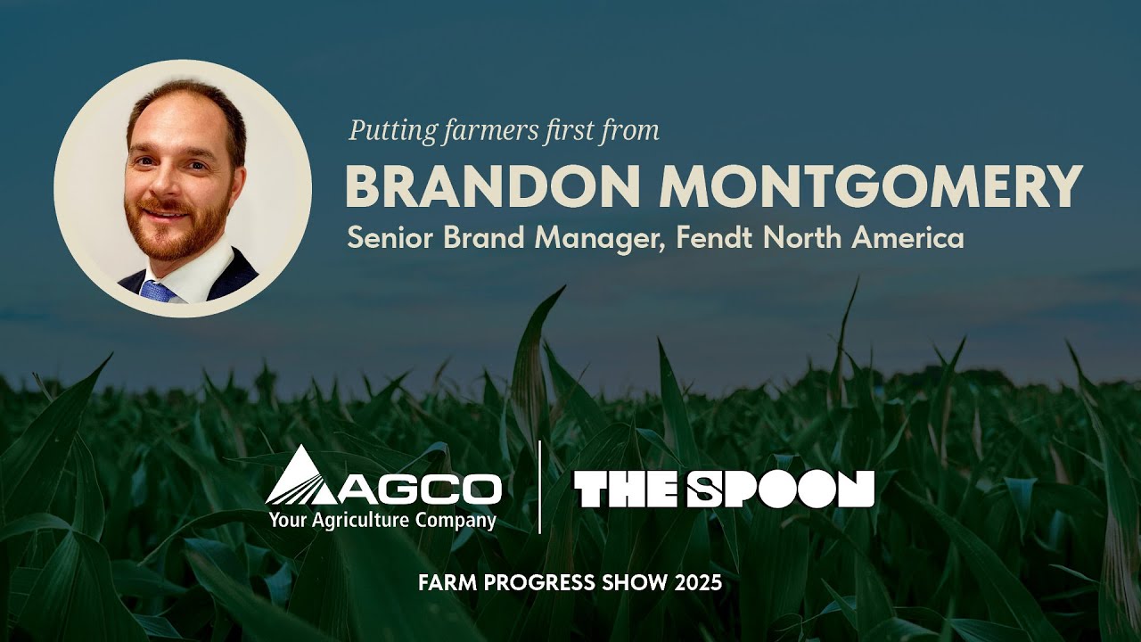 Brandon Montgomery on The Spoon at Farm Progress Show 2025