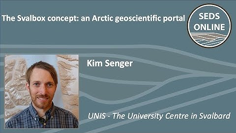 The Svalbox concept: an Arctic geoscientific portal