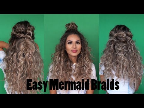 3 Easy MERMAID Braids! | Hair By Chrissy