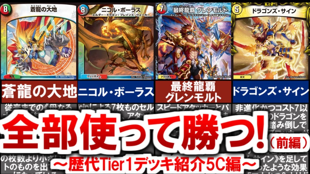 kaijudo】5-Color Edition of Deck Commentary on Environmental Decks