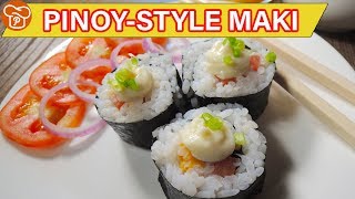 Your favorite maki roll with a pinoy twist! try this recipe now! for
the written version of recipe, go here:
https://www.pinoyeasyrecipes.com/how-to-mak...