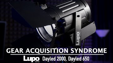 Lupo Dayled 2000 + Dayled 650, Lightweight powerful LED Fresnels