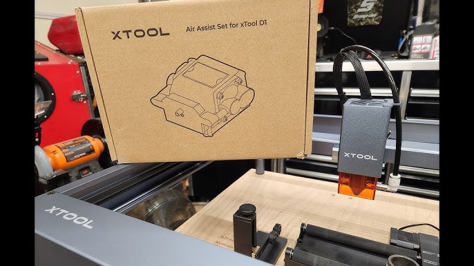 XTool D1 Ultimate Enclosure With Air Assist Build. Works With Lightburn Now  !!! 