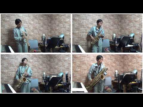 foorin---paprika(パプリカ)---saxophone-quartet-cover