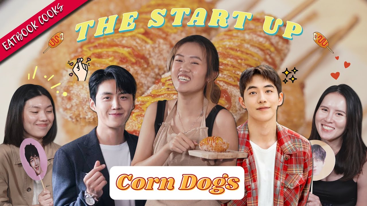 We Tried Making The Start-Ups Corn Dogs   Eatbook Cooks   EP 29