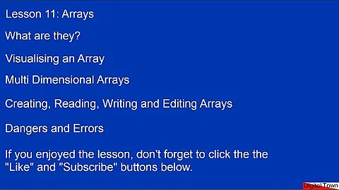 Arduino C++ Lesson11: Arrays