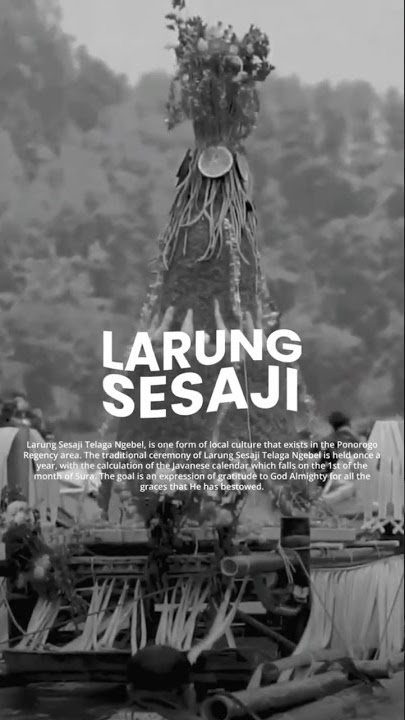 Larung Sesaji Telaga Ngebel Ponorogo, 1 Suro❓❗