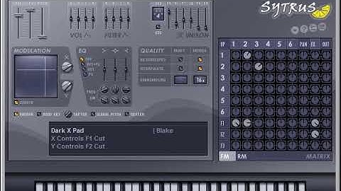 Sytrus VST synthesizer (Image-Line) - Preview of 259 sound patches