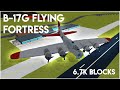 One Of The Biggest Planes In Plane Crazy | 7k | Blocks B 17G Flying Fortress
