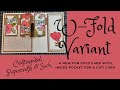 W Fold Variant: A New and Easy Fun Fold Card!