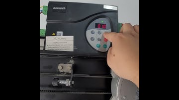 chỉnh Kpki biến tần nice900 điều khiển cửa cabin sử dụng Encoder