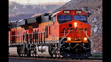 Heavy Freight Action in the Tehachapi Pass!