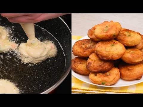 video Sac a poche fritters tasty and really easy to make , Worldwide Recipes Sac a poche fritters tasty and really easy to make