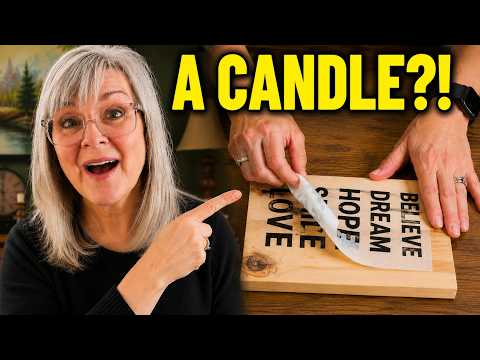 Can a Candle Transfer Graphics to Wood? My Honest Results