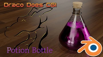 Potion Bottle a Blender Tutorial