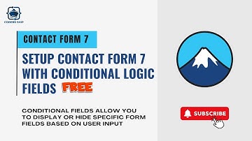 WordPress Form With Conditional Logic Fields CF7 | Setup Contact Form 7 Tutorial in Urdu/Hindi