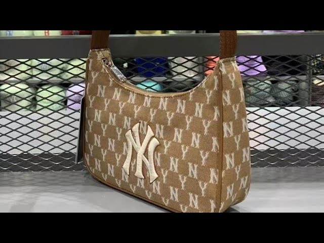 MLB Monogram Jacquard Hobo Bag