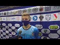 Защитник МГТУ Владислав Рысенко после матча МГТУ-СКГМИ (0:4)