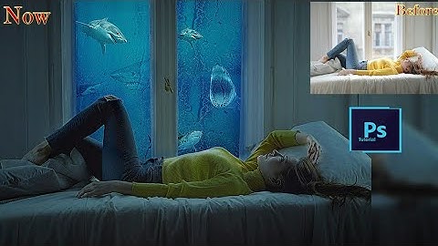 Photoshop Manipulation - Create Underwater Window Effect Manipulation in 2020